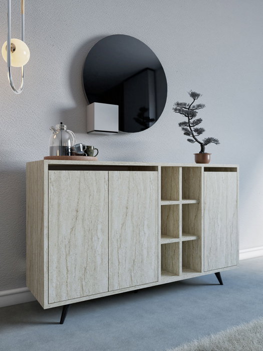 Hanah Home Consola Travertino Hanah Home Consola Travertino